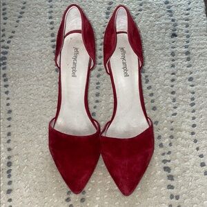Jeffrey Campbell Burgundy Heels